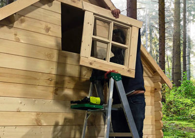 Eze Breeze Sunroom Cabin™ – On Site Assembly Package